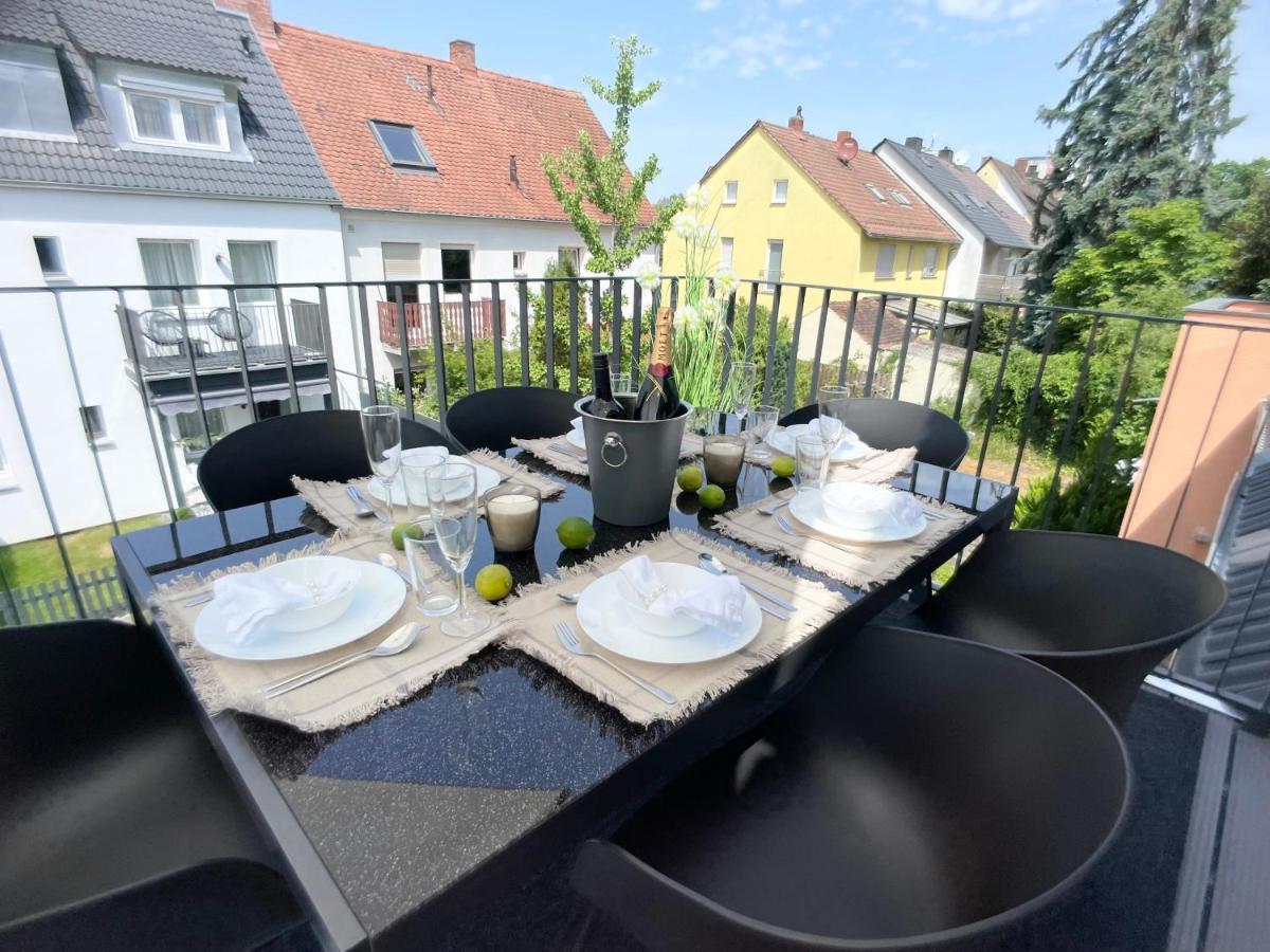 M-Style 04 Apartment Mit Balkon Und Gasgrill, 24H Self-Check-In, Free Parking, Netflix Нюрнберг Экстерьер фото
